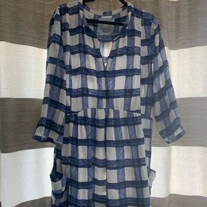 Maeve checkered dress